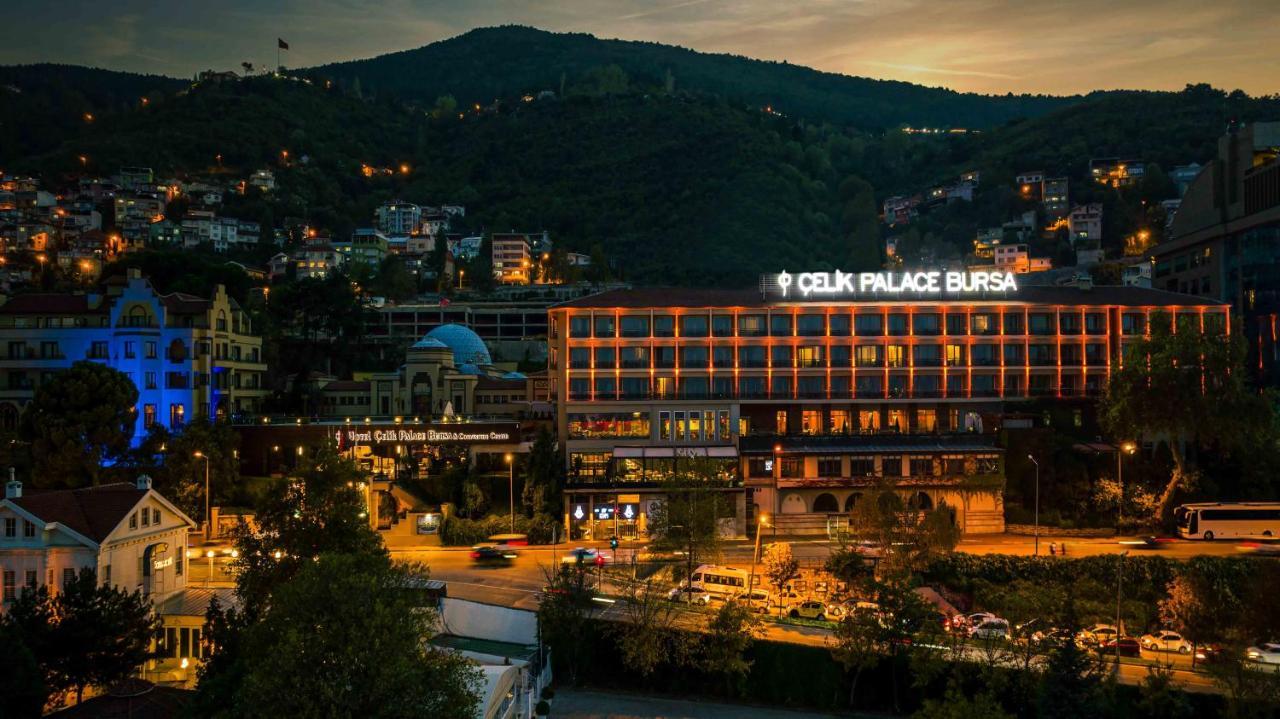 Hotel Celik Palas Convention Center & Thermal Spa Bursa Zewnętrze zdjęcie Çelik Palace