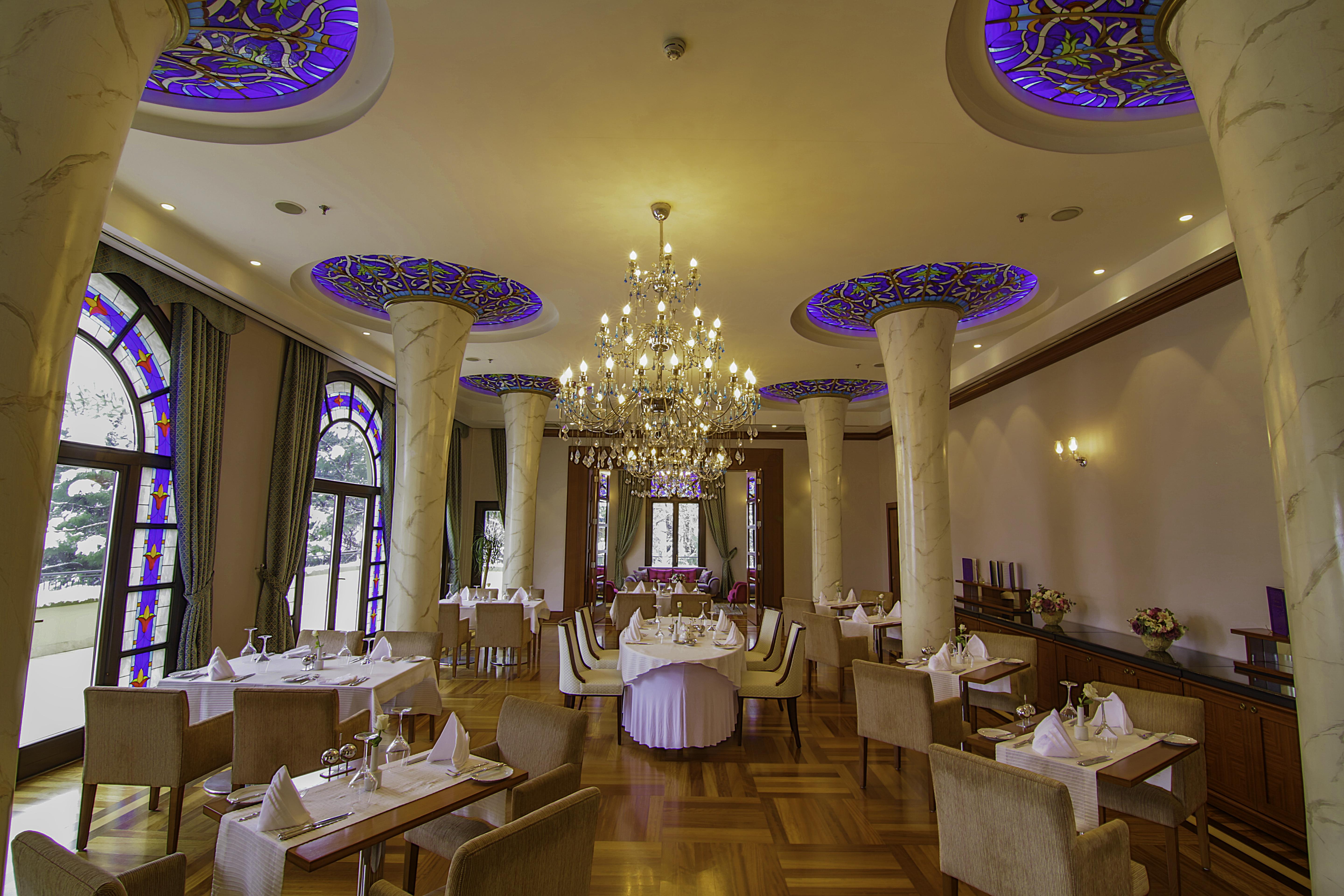 Hotel Celik Palas Convention Center & Thermal Spa Bursa Zewnętrze zdjęcie The restaurant