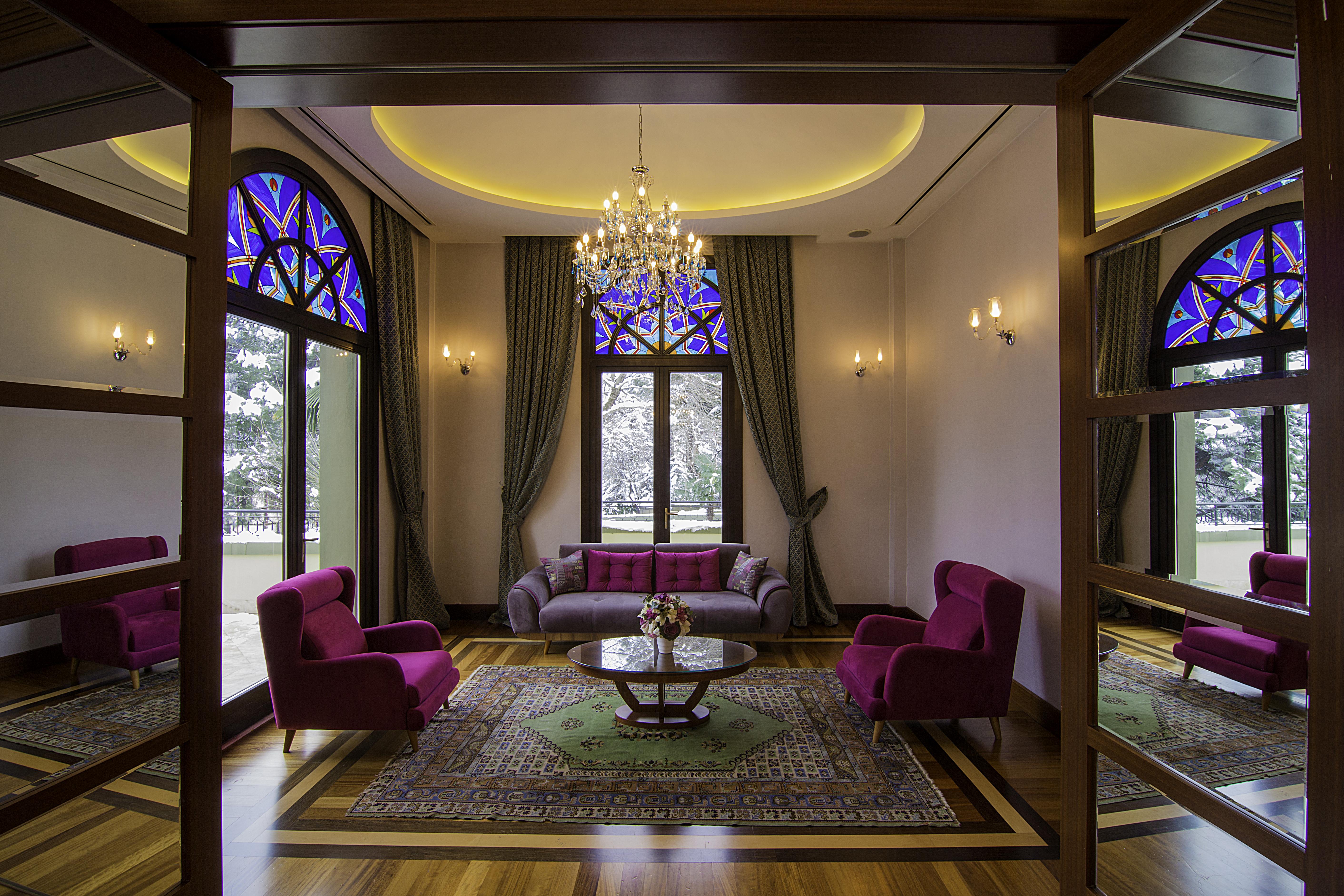 Hotel Celik Palas Convention Center & Thermal Spa Bursa Zewnętrze zdjęcie The interior of the hotel